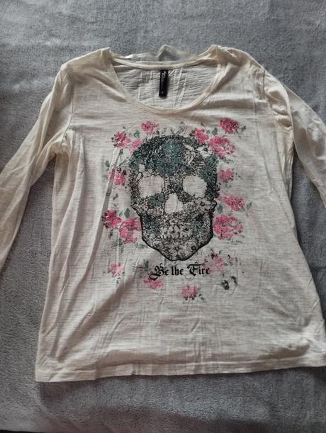 Tričko s lebkou, takko,s