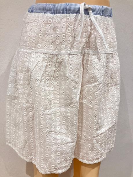 Dámska letná sukňa biela overkids (s), s