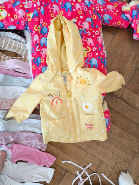 Obrovský dievčenský balík veľkosť 68, 68–80