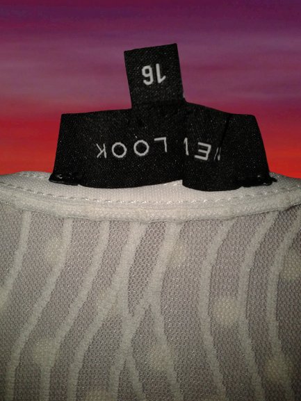 Biele šaty next veľ. 40, next,40