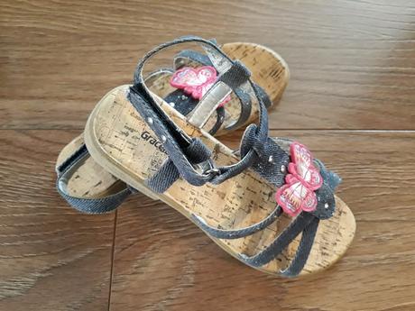 Sandálky s motýlikom v.31, deichmann,31