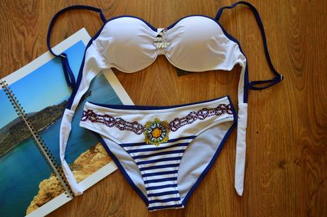 Dámske dvojdielne plavky, 36 - xl