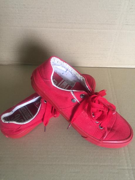 Červené tenisky big star, veľ. 39, 39