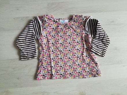 Tričko kvetinkové, topomini,74