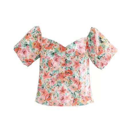 Predám kvetovany top, s