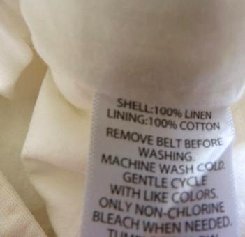 Letná ľanová sukňa m/l, m