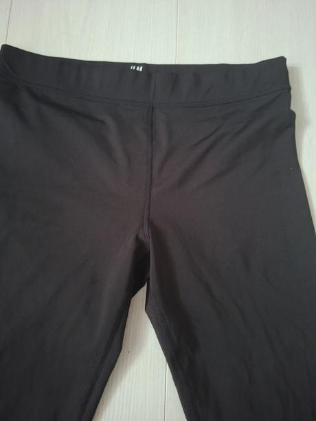 3/4 elastické nohavice, h&m,158