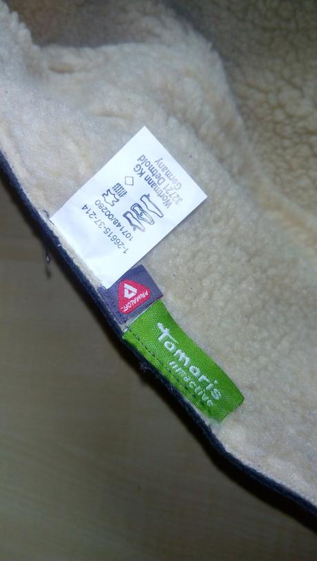 Čižmy z brúsenej kože s primaloft nenosené, tamaris,39