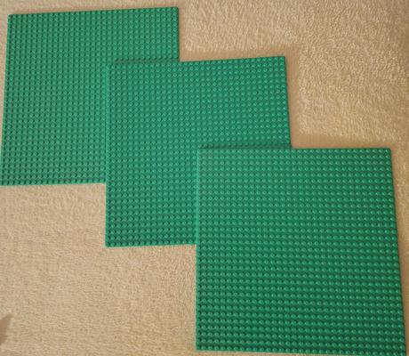 Originál lego classic podložka 3 ks 25,5 x 25,5 cm,