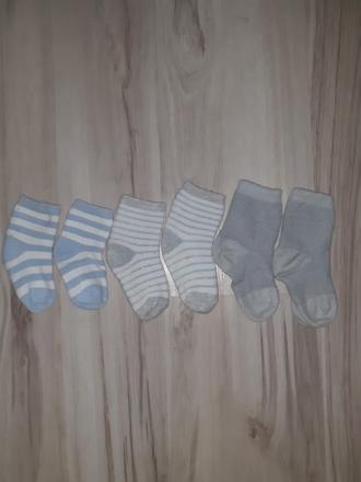 Teplé ponožky veľkosť 18 - 22, f&f,18