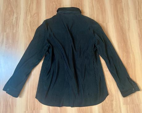 Menčestrová čierna košeľa, zara, m, zara,m