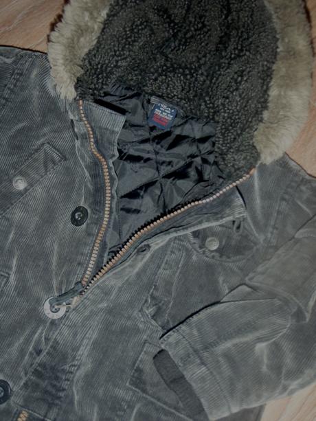 Bunda s kozusinou 1-2 roky, next,86