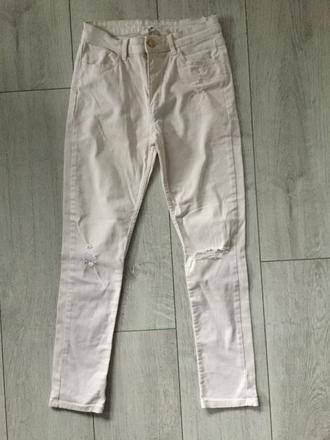 Dievcenske slim rifle 10-11 rokov, h&m,146