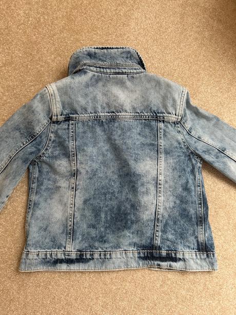 Riflová bunda veľ. 140/146, f&f,140