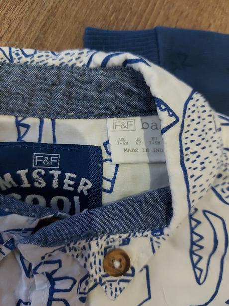 Balíček mikinka & košeľa, 68–80