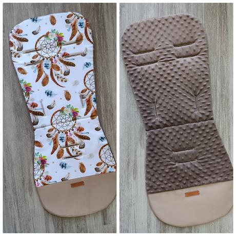 Podložka do kočíka obojstranná,