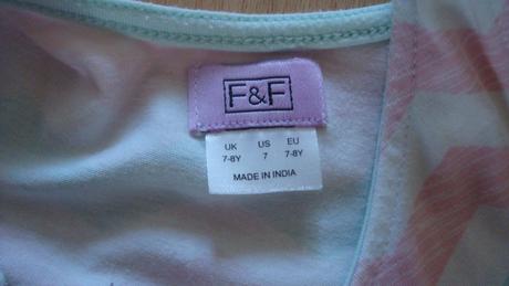 Dievcenske saty 122/128, f&f,128