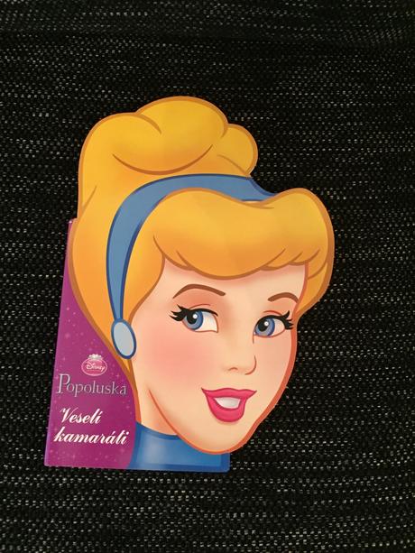 Detská kniha, rozprávka popoluška,