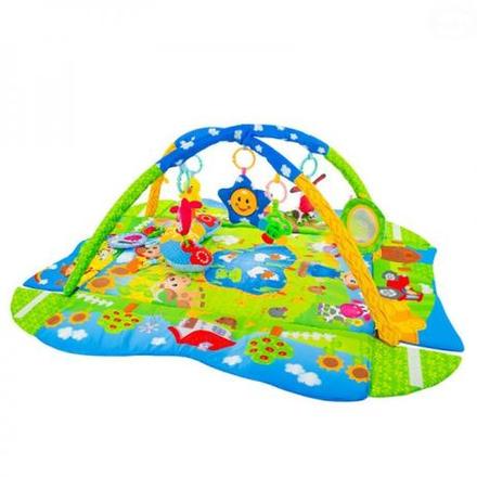 Vzdelávacia hracia deka euro baby farma 3 v 1,