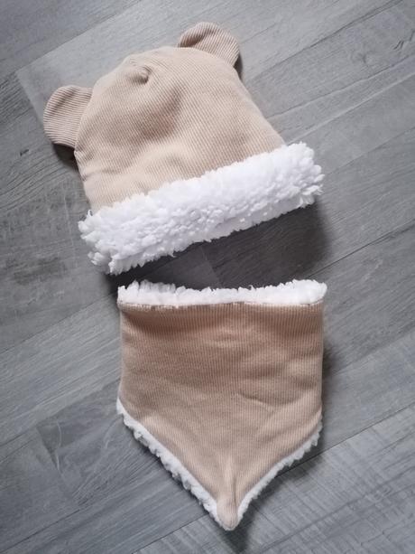 Zimný set čiapka + šatka, 62