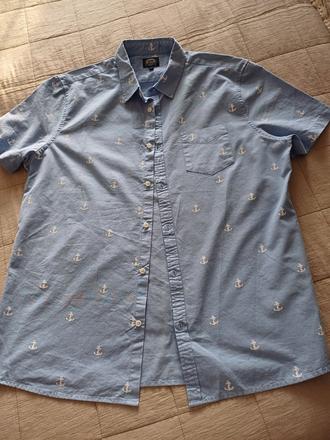"námornícka" košeľa, č.xl, xl