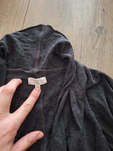 Sivý kratsi cardigan, new look,m
