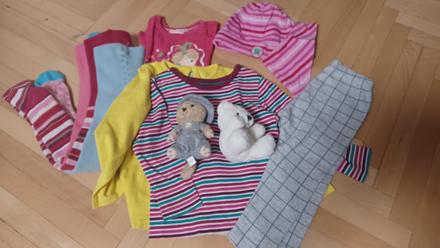 Mix oblečenia, veľ. 86/92, 86–98