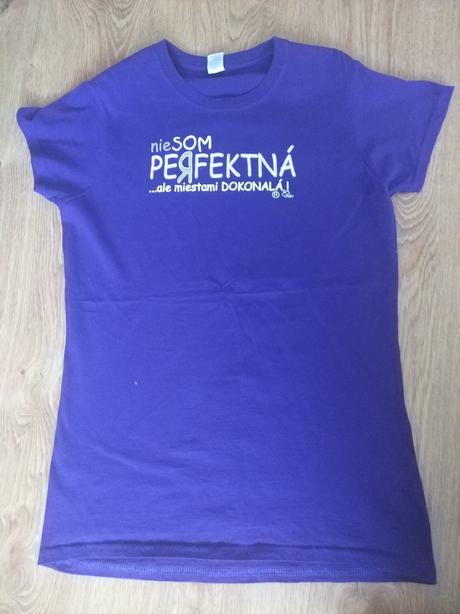 Tricko s napisom s/m, s