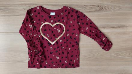 Tričko so srdiečkom, palomino,110