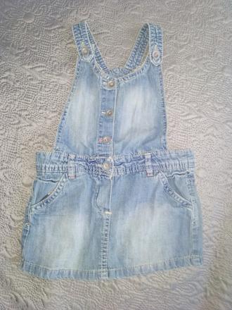 Riflové sukňa, f&f,86