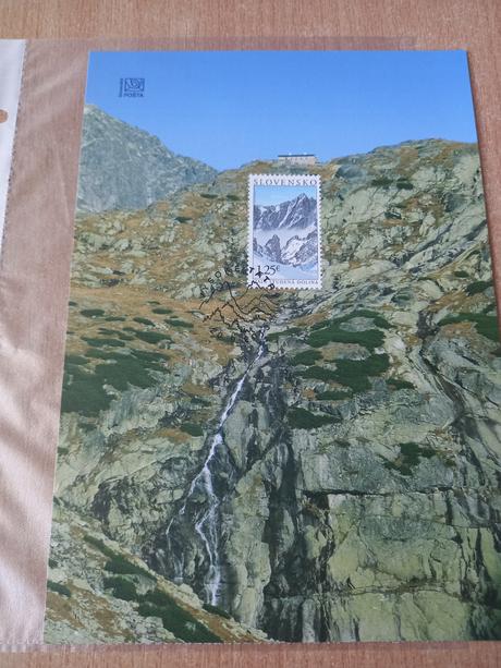 Malá studená dolina pamätný list a známka,