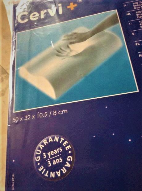 Ortopedický vankúš z pamäťovej peny,