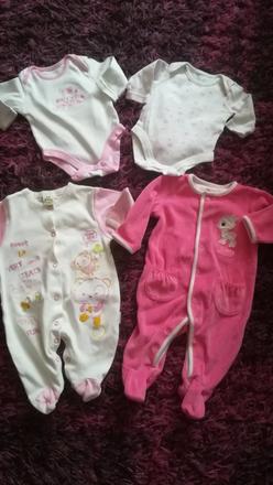 Dievčenský balík 0-6mesiacov, 50–62