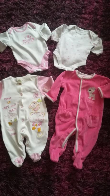 Dievčenský balík 0-6mesiacov, 50–62