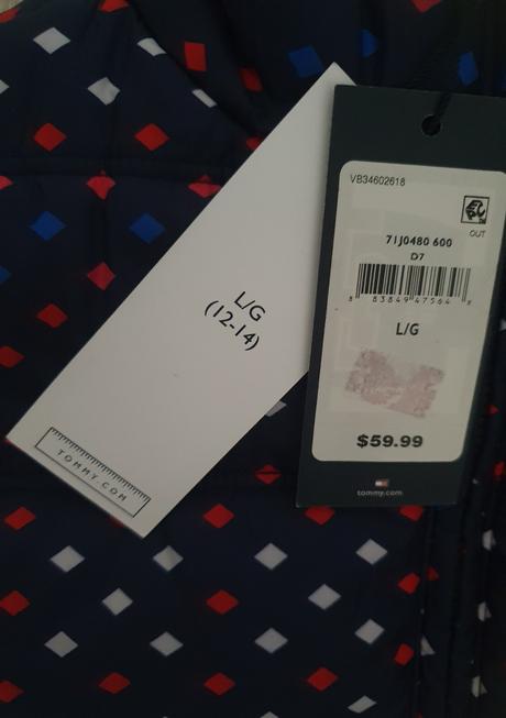 Tommy hilfiger detská vesta, tommy hilfiger,152