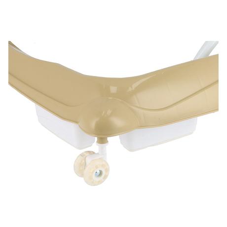 Detské chodítko baby mix s volantom a silikónovými,