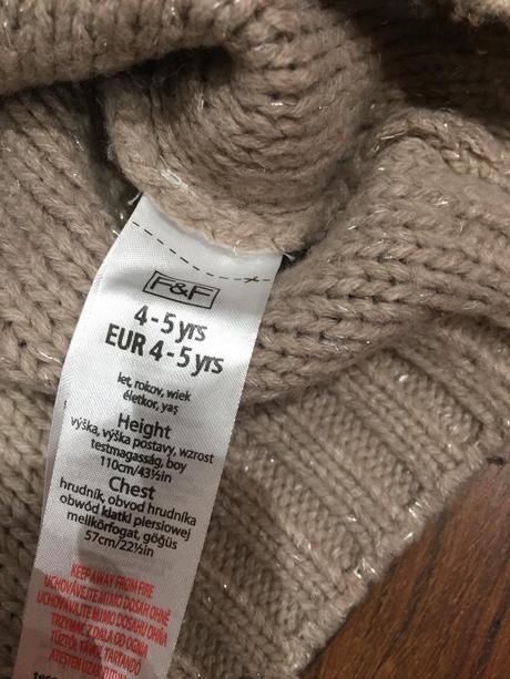Dievčenský sveter 110, f&f,110