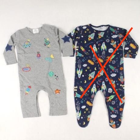 6-9 mes. prechodné vesmírny motív oblečenie next a, 68–80