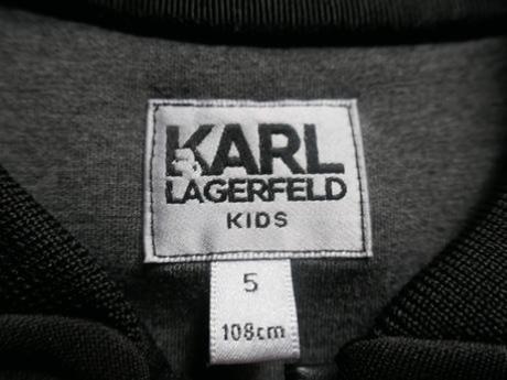 Karl lagerfeld luxusna dievcenska bundicka/mikina, 116
