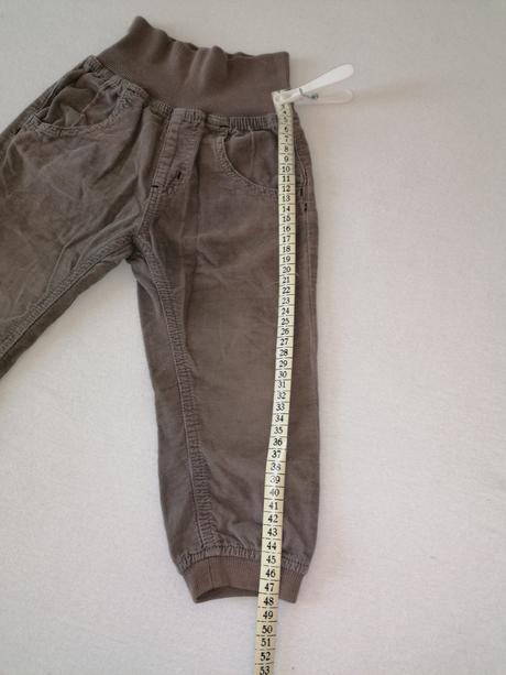 Menčestrové nohavice 92, lupilu,92