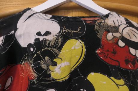 Desigual mickey original tensi svetrik vel. s-l, desigual,m