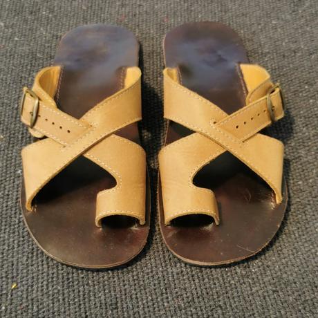 Čarovné kožené barefoot sandálky, 36