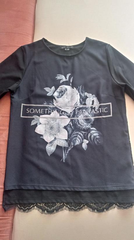 Tunika / tricko cipkovane, 38