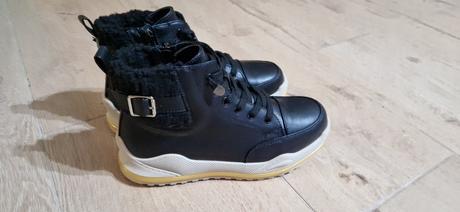 Zateplené dievčenské členkové topánky, baťa,37