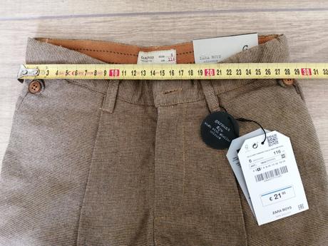 6x nohavice zara (nenosené), zara,110 / 116 / 122 / 128
