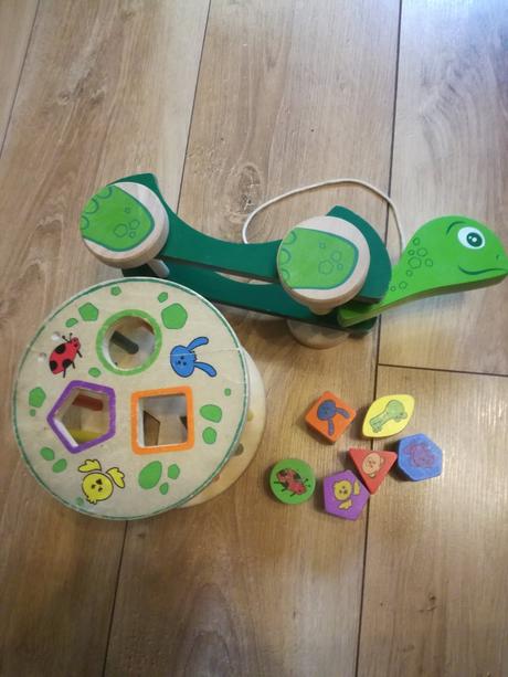 Korytnačka na tahanie, 