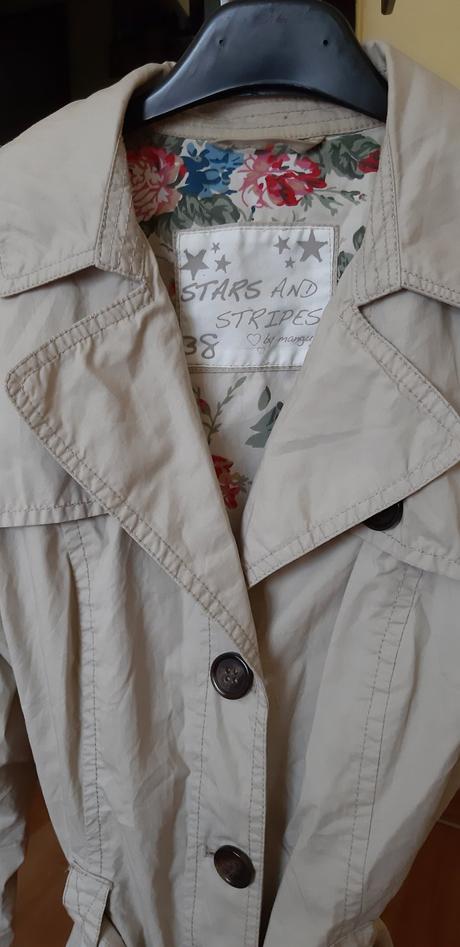 Prechodný kabát / trenčkot, s