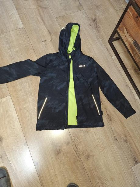 Softvérová bunda pre chlapca 140/ 146, lewro,140