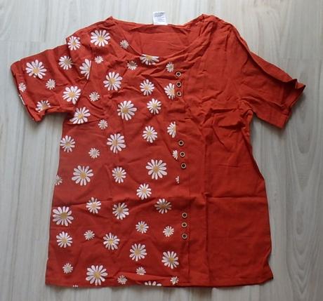 Dámska blúzka/košeľa, oranžová, v. l/xl, xl