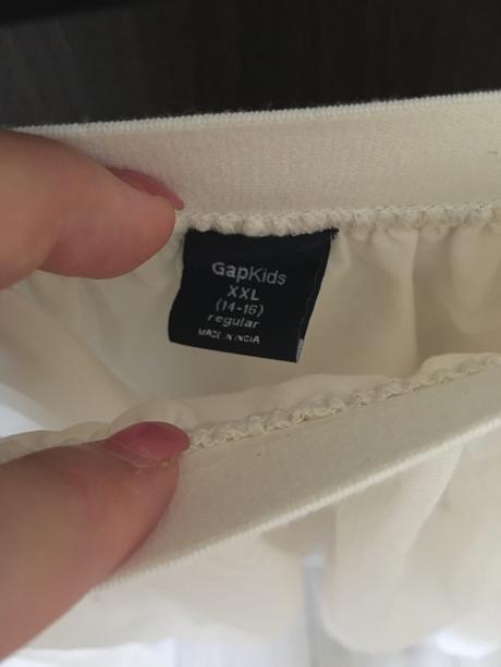 Tylová sukňa, gap,164